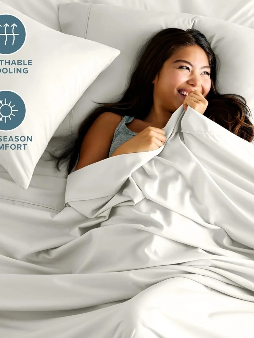 King Sheet Set in Cream- Premium Microfiber